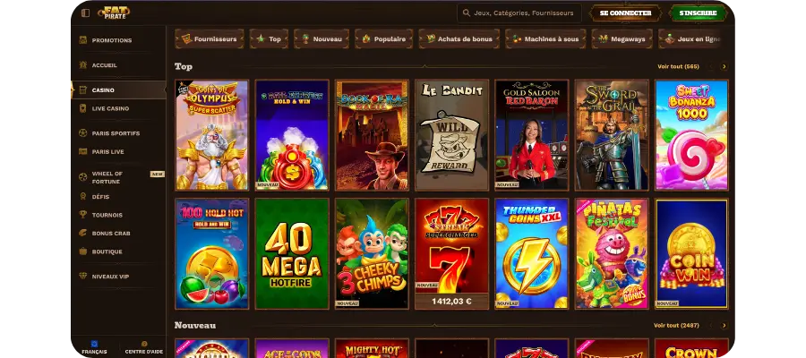 fat pirate casino france